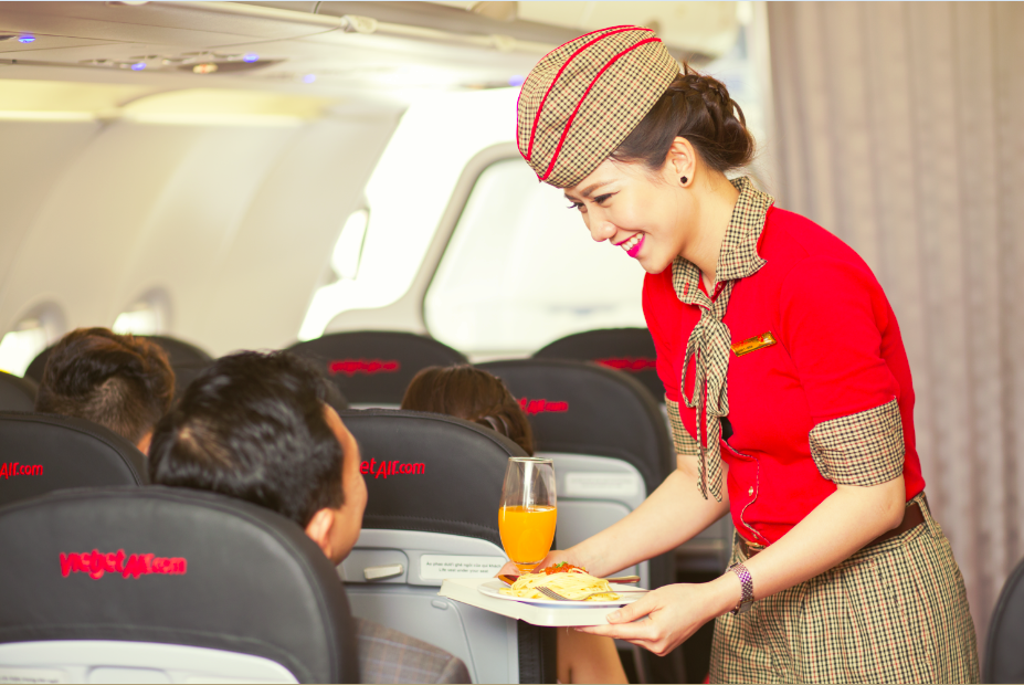 Bật Mí Những điều Thú Vị Về Tiếp Viên Hàng Không Vietjet Air 